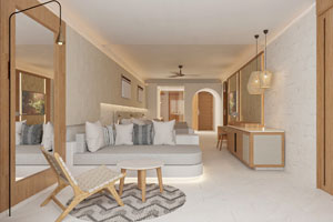 Junior King Double Ocean View at Secrets Impression Isla Mujeres