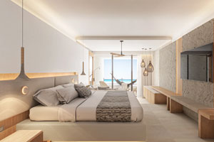 Junior King Partial Ocean View at Secrets Impression Isla Mujeres